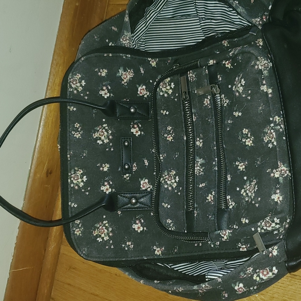 Backpack floral print